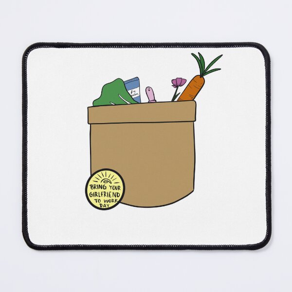 Item preview, Bring Your Worm Girlfirend to Work designed and sold by Kaylee Gehle.