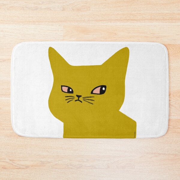 Item preview, Gato sospechoso en amarillo ocre designed and sold by RinsDekker.