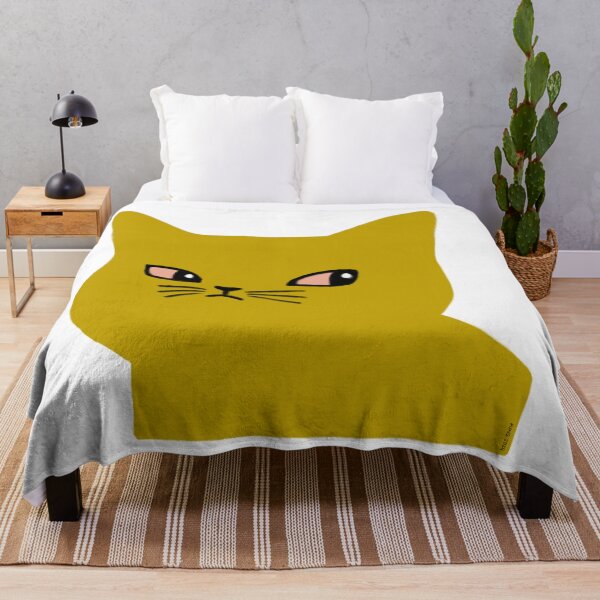 Item preview, Gato sospechoso en amarillo ocre designed and sold by RinsDekker.