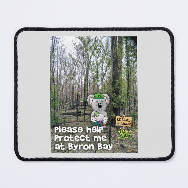 Item preview, Australian Koala pleading for help at Byron Bay designed and sold by ClarkChris.