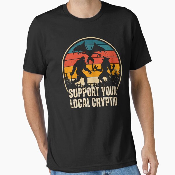 Item preview, Support Your Local Cryptid, Funny Cryptid  designed and sold by yass-art.