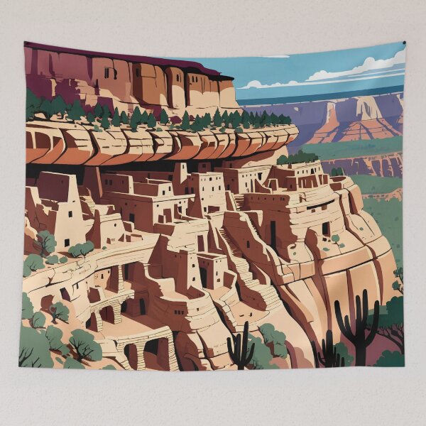 Item preview,  Mesa Verde National Park Landscape designed and sold by WildlifeInc.