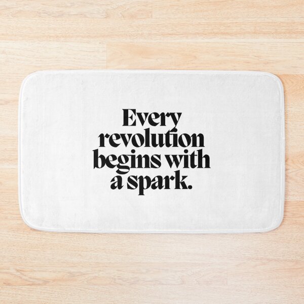 Item preview, Every revolution begins with a spark.  designed and sold by CharmStudio.