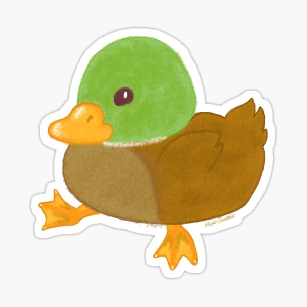 Item preview, Mallard Duck designed and sold by artbyCurlyQ.