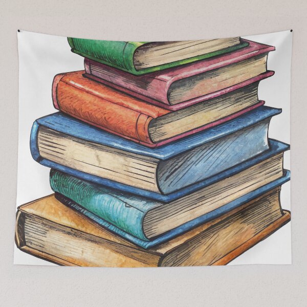 Item preview, Stack of books designed and sold by Jubjangm3.