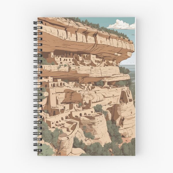 Artikelvorschau, Landschaft des Mesa-Verde-Nationalparks entworfen und verkauft von WildlifeInc.