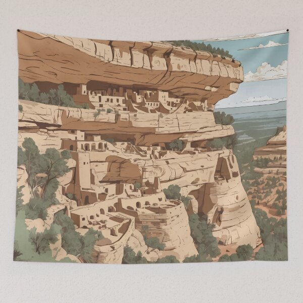 Item preview, Mesa Verde National Park Landscape designed and sold by WildlifeInc.