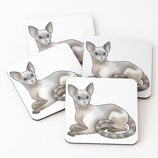 Item preview, Cat - Siamese Cat - Lilac Point designed and sold by Jennifer Stolzer.