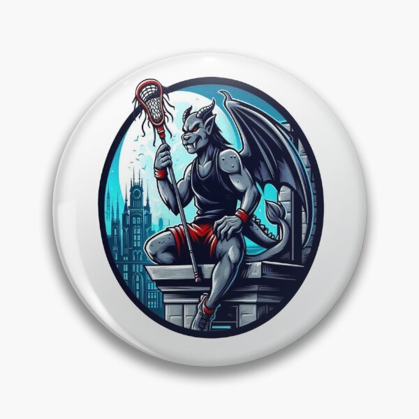 Item preview, Gargoyle Lacrosse  designed and sold by SportsMomsRock.