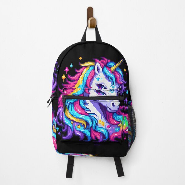 Item preview, Pixel Unicorn - Rainbow Hair designed and sold by Jackson-Will.