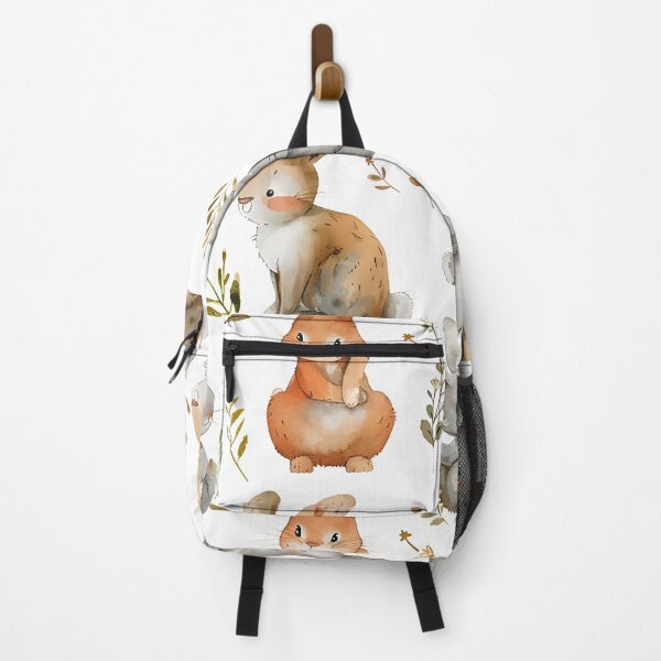 Item preview, bunnys Seamless Watercolor Pattern designed and sold by MeDay-Design.