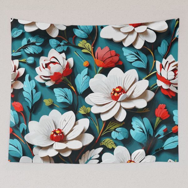 Item preview, White and Red Petal Mix designed and sold by DavidCreator.