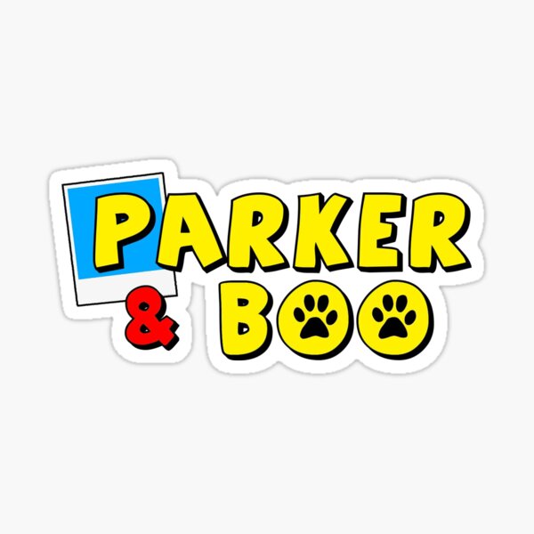 Parker & Boo logo Sticker