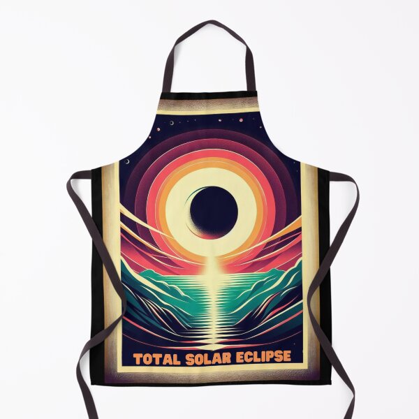 Item preview, Eclipse solar total 2024 designed and sold by ArtFromBeyond.