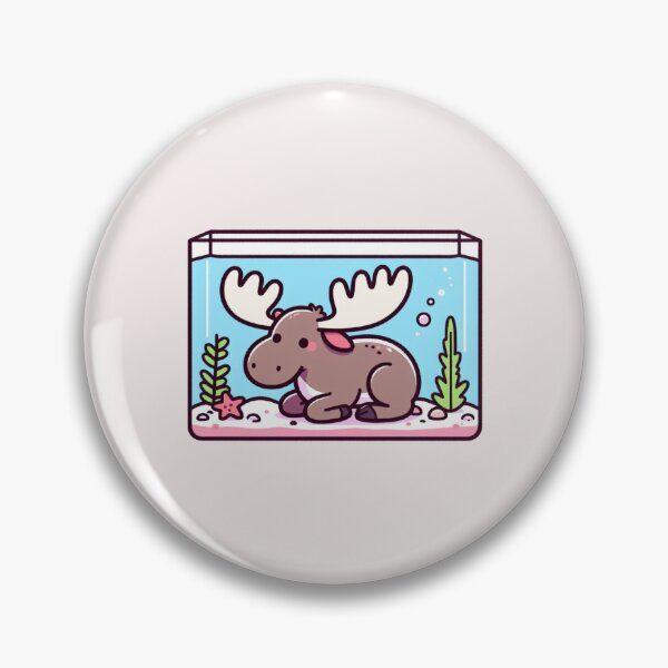 Item preview, Fishbowl Moose designed and sold by LemuellTrends.