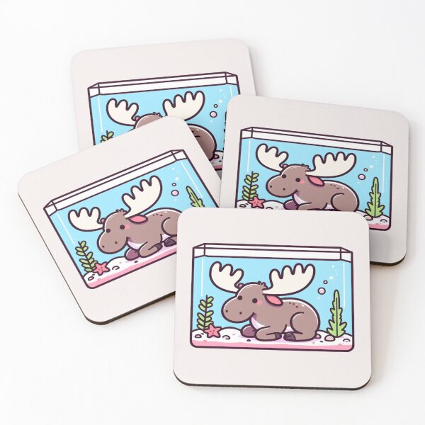Item preview, Fishbowl Moose designed and sold by LemuellTrends.
