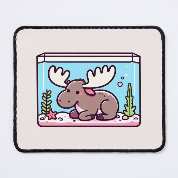 Item preview, Fishbowl Moose designed and sold by LemuellTrends.