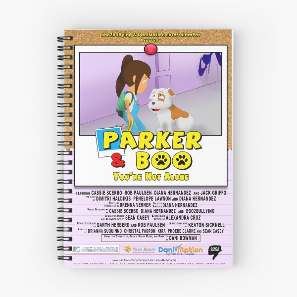 Item preview, Parker & Boo: You're Not Alone Poster designed and sold by DaniMationENT.