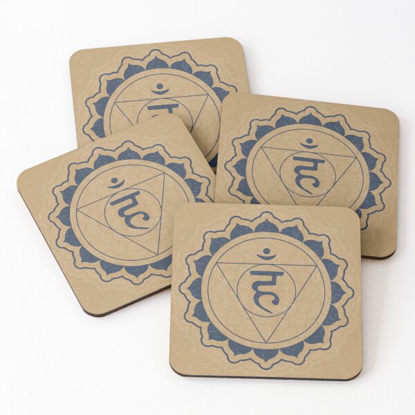 Item preview, Throat Chakra Mandala - Fawn + Dusk designed and sold by Irene Estelle.