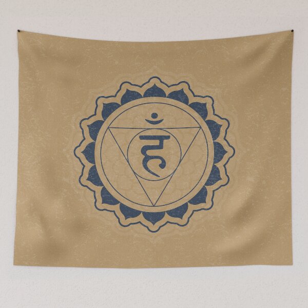 Item preview, Throat Chakra Mandala - Fawn + Dusk designed and sold by Irene Estelle.