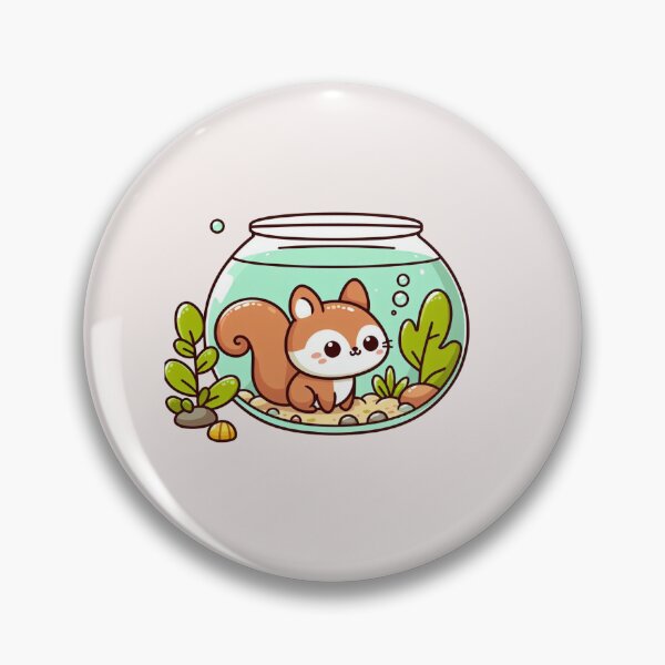 Item preview, Fishbowl Squirrel designed and sold by LemuellTrends.