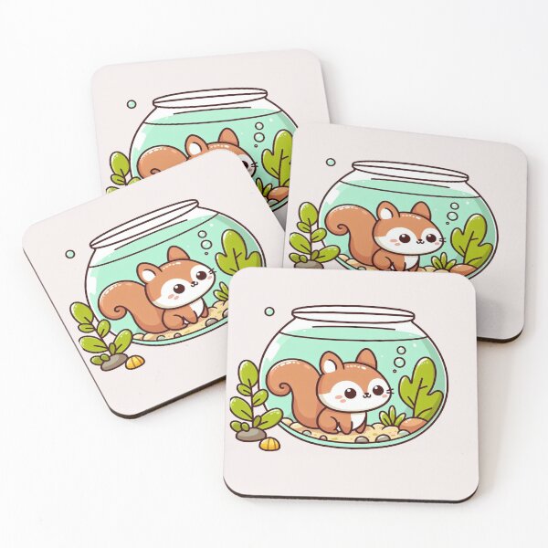 Item preview, Fishbowl Squirrel designed and sold by LemuellTrends.