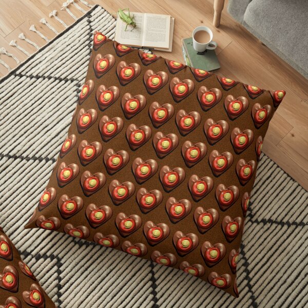 Say It With Chocolate Floor Pillow