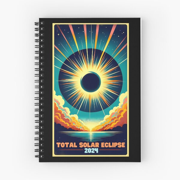 Item preview, Total Solar Eclipse 2024 designed and sold by ArtFromBeyond.