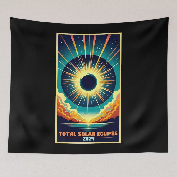 Item preview, Total Solar Eclipse 2024 designed and sold by ArtFromBeyond.