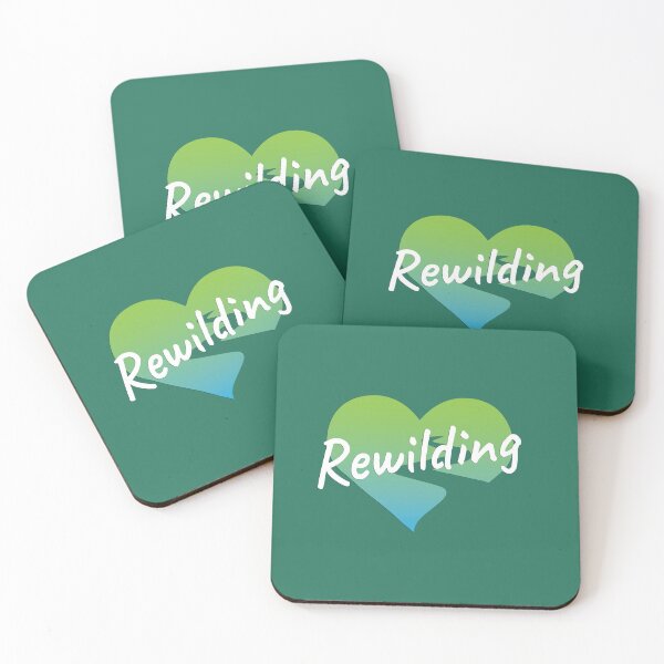 Item preview, Rewilding Logo designed and sold by DaniMationENT.