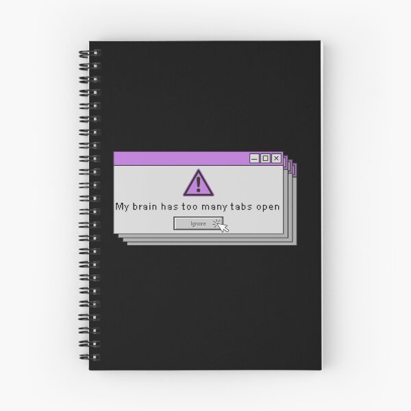 Item preview, ADHD | Braintabs Overload: Embrace the Chaos designed and sold by Allie-Vesper.
