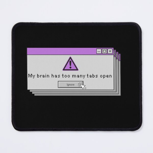 Item preview, ADHD | Braintabs Overload: Embrace the Chaos designed and sold by Allie-Vesper.