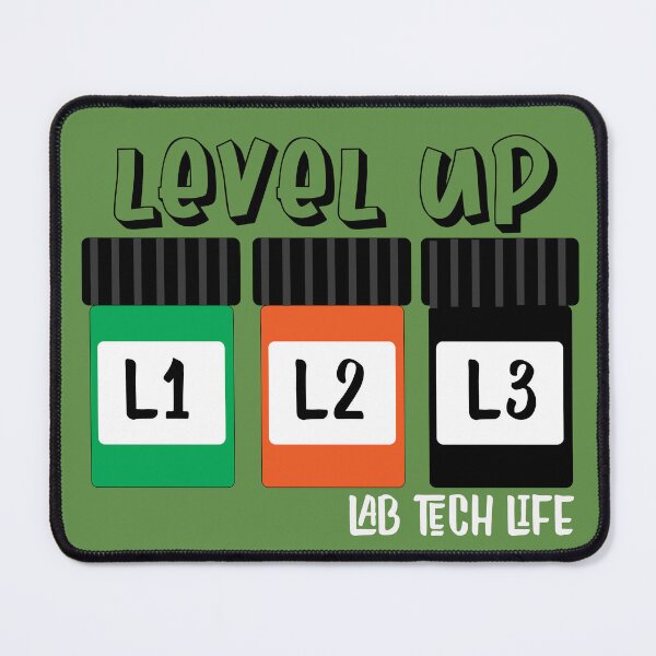 Item preview, Funny Lab Tech, Level Up QC designed and sold by TroveLogic.