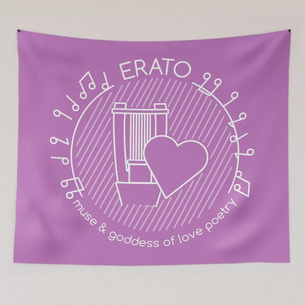 Item preview, Erato - greek goddess of love poetry designed and sold by SydneyKoffler.