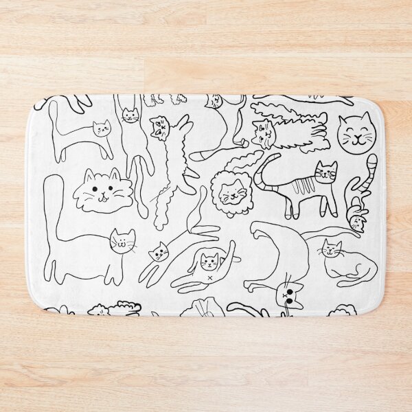 Item preview, Cluster of cats designed and sold by LexSmithDesign.