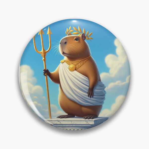 Item preview, Capybara Greek God1 designed and sold by Capybara Art Lover.