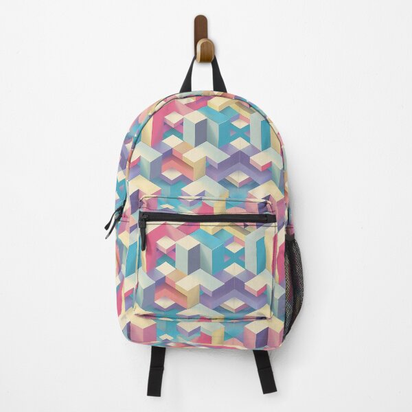 Item preview, Pastel Geometry: Escher-esque Illusion designed and sold by Chreggie.
