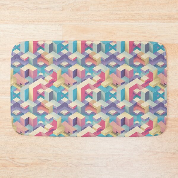 Item preview, Pastel Geometry: Escher-esque Illusion designed and sold by Chreggie.