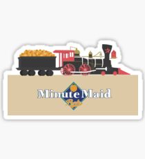 Minute Maid Park Train Sticker