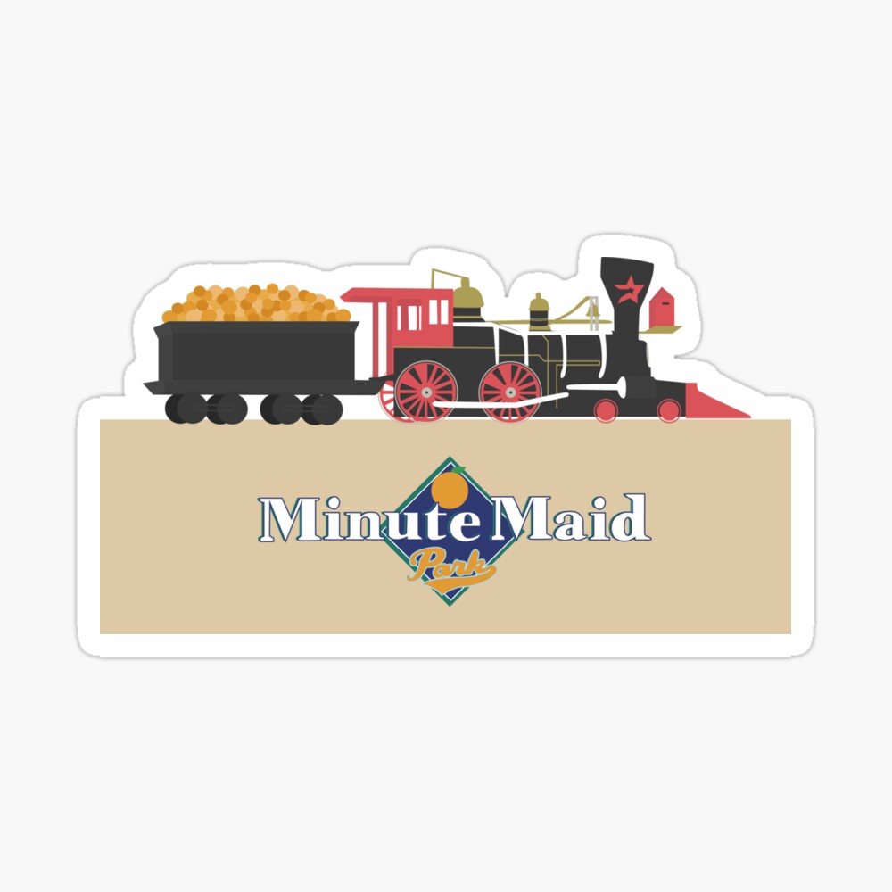 Minute Maid Park Train | Art Print