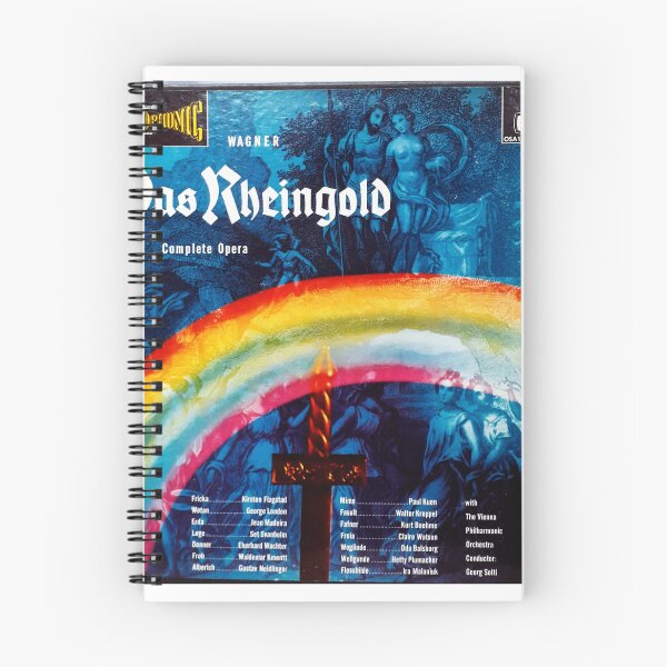 Item preview, Das Rheingold, Richard Wagner, Wagner, Opera, German, 1959, Rainbow designed and sold by Vintaged.