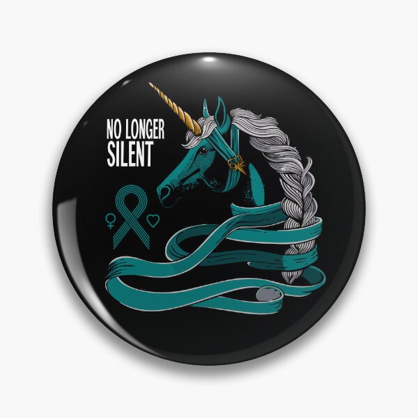 Artikelvorschau, No Longer Silent, Unicorn, Sexual Assault Awareness Month entworfen und verkauft von Adam Brooq.