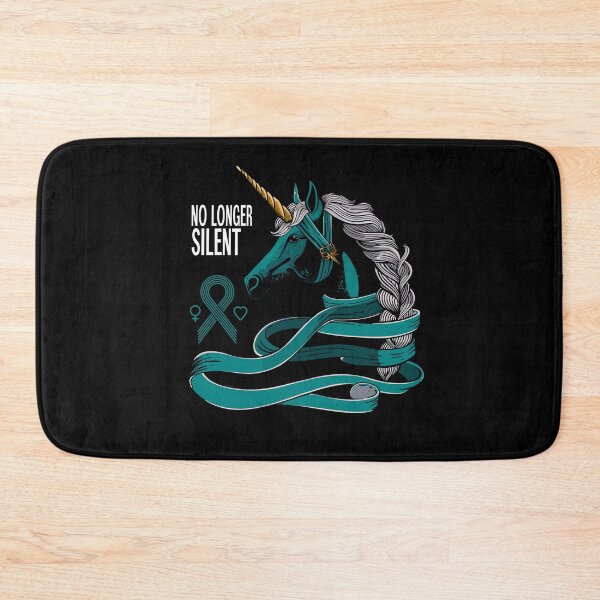 Item preview, No Longer Silent, Unicorn, Sexual Assault Awareness Month designed and sold by Adam Brooq.