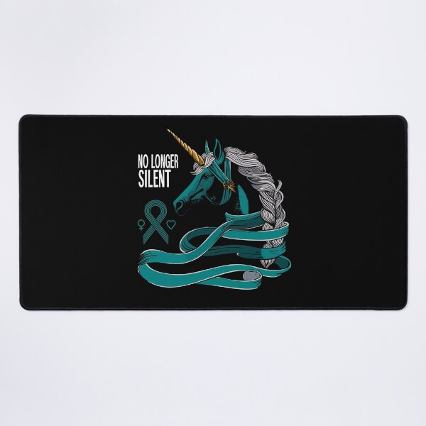 Item preview, No Longer Silent, Unicorn, Sexual Assault Awareness Month designed and sold by Adam Brooq.