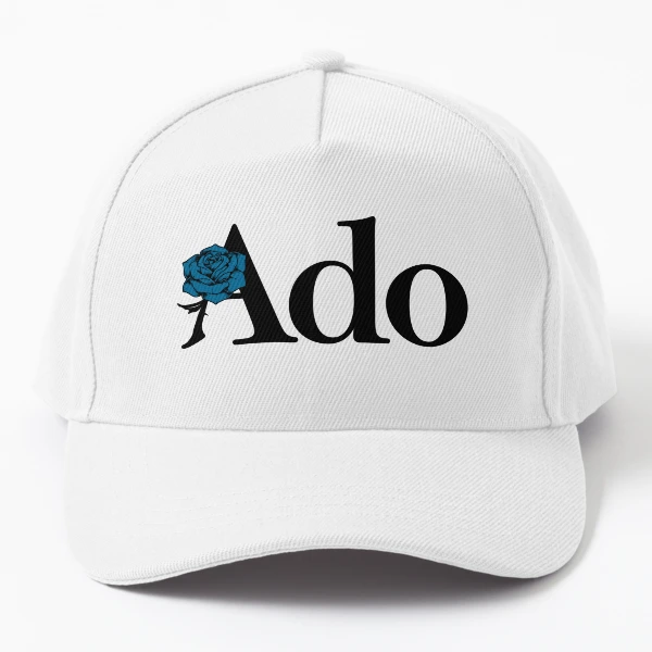 Ado Blue Rose Logo Hat Wish Tour Merch Baseball Caps Summer