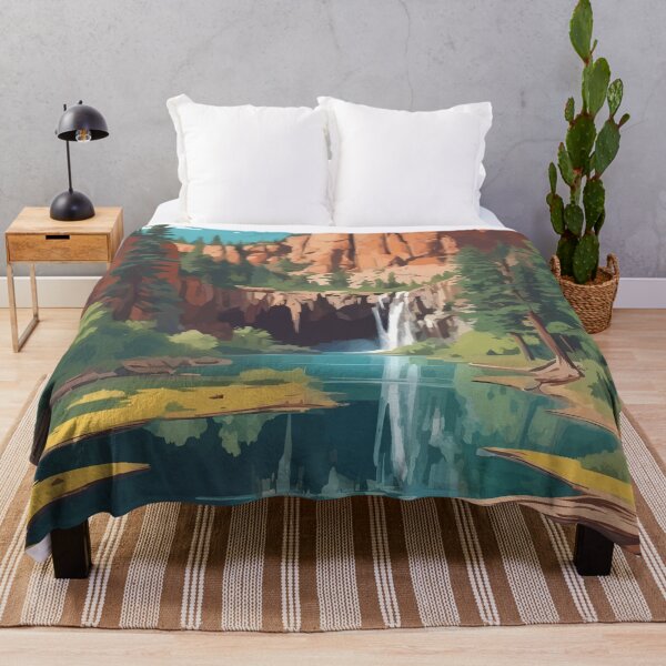 Item preview, Hanging Lake Landscape designed and sold by WildlifeInc.