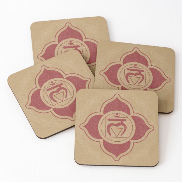 Item preview, Root Chakra Mandala - Fawn + Ruby designed and sold by Irene Estelle.