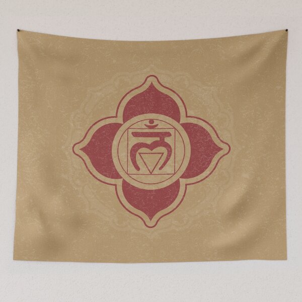 Item preview, Root Chakra Mandala - Fawn + Ruby designed and sold by Irene Estelle.