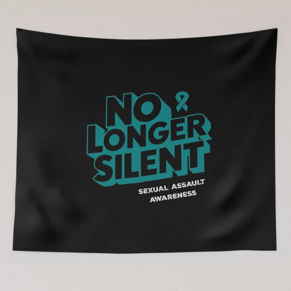 Item preview, No Longer Silent, Sexual Assault Awareness Month designed and sold by Adam Brooq.