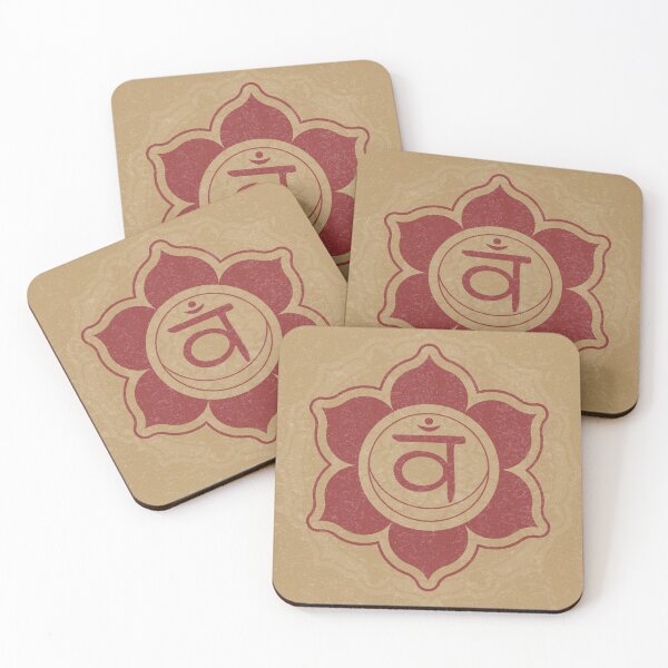 Item preview, Sacral Chakra Mandala - Fawn + Ruby designed and sold by Irene Estelle.